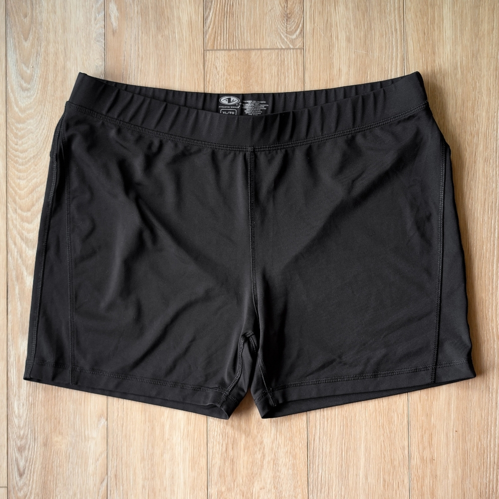 Athletic Works black short leggings XLARGE